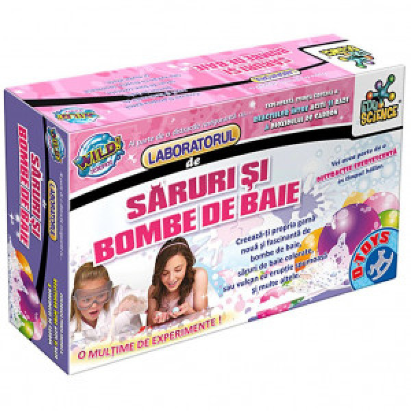 Joc EduScience Laboratorul de saruri si bombe de baie 67074