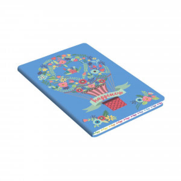 КЗБХК6802994 Notebook A6 80 foi линейка BE HAPPY! Дизайн 5 (А6)