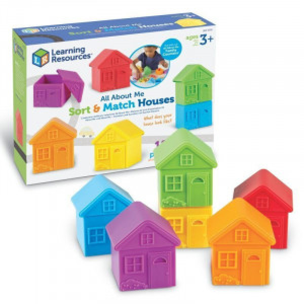Learning Resources Joc de sortare - Casute colorate