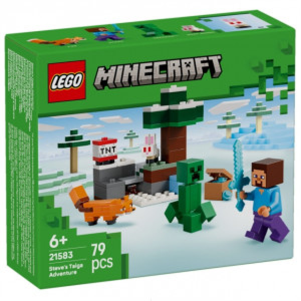 Lego 21583 Steve's Taiga Adventure