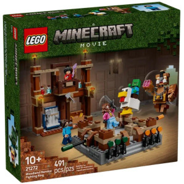 Lego 21272 Constructor Minecraft Woodland Mansion Fighting Ring