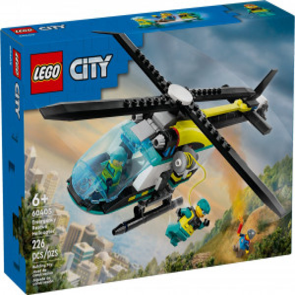 Lego 60405 EMERGENCY RESCUE HELICOPTER CITY