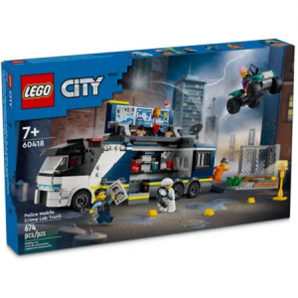 Lego 60418 City Mobile Police Forensic Laboratory