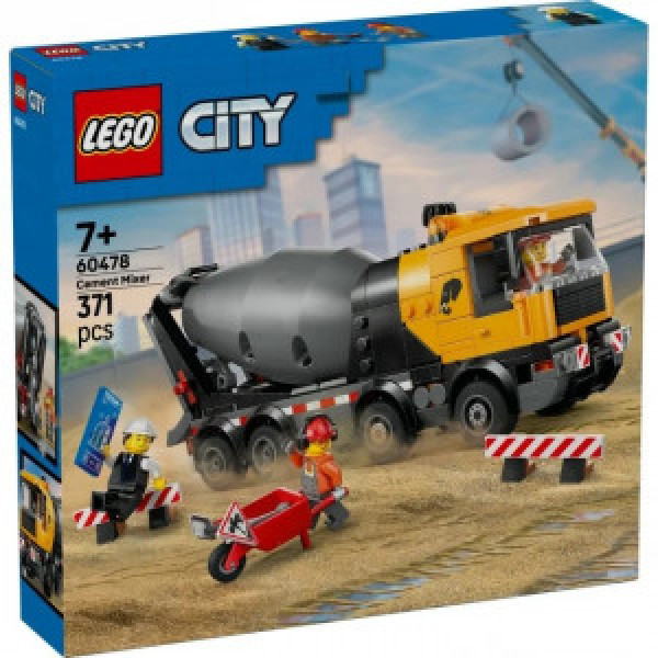 Lego 60478 CEMENT MIXER