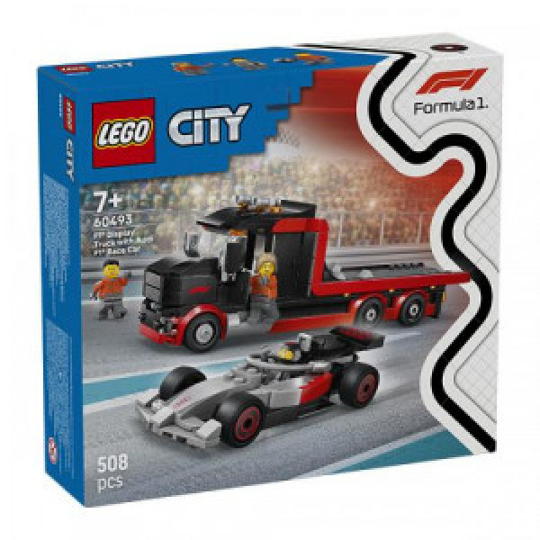 Lego 60493 Camion de prezentare F1® cu masina de curse Audi F1®