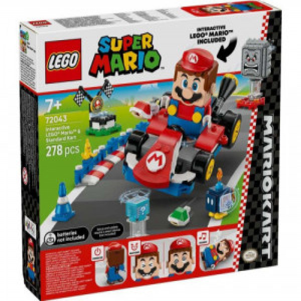 Lego 72043 MARIO KART™ – INTERACTIVE LEGO® MARIO™ &amp; SUPER MARIO