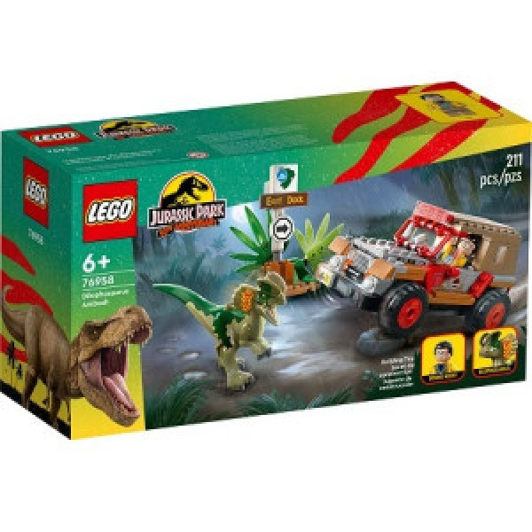 Lego 76958 DILOPHOSAURUS AMBUSH JURASSIC WORLD