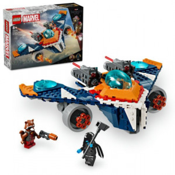 Lego 76278 ROCKET'S WARBIRD VS. RONAN SUPER HEROES