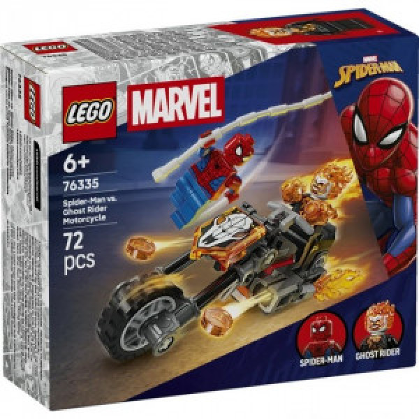 Lego 76335 SPIDER-MAN VS. GHOST RIDER MOTORCYCLE