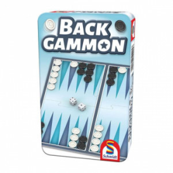 LIN4457 Joc Table cutie metalica - M-BACKGAMMON