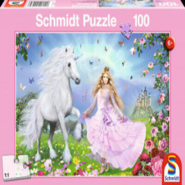 LIN5658 - Puzzle 100, THE UNICORN PRINCESS