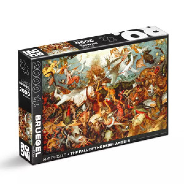 Puzzle 2000 piese Bruegel cel Batran - Turnul Babel 72900-01