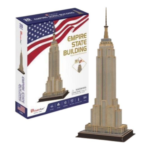 Puzzle 3D - 3C246h “Empire State Building”, 54 elemente