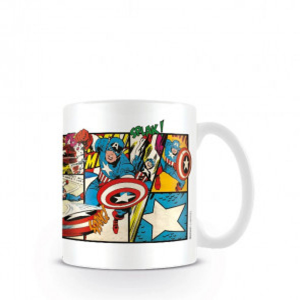 Cana Pyramid MG23437 Marvel comics (Captain America panels )