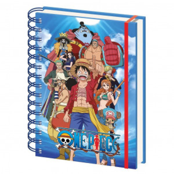 Pyramid SR2400480 One Piece anime(Crew) Carnet A5