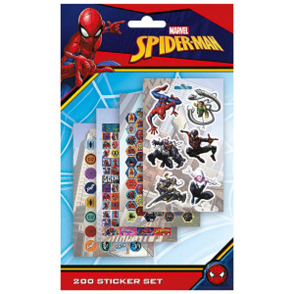 Pyramid PS7488 Spiderman (Spidey spectacular) Set de autocolante 200 buc