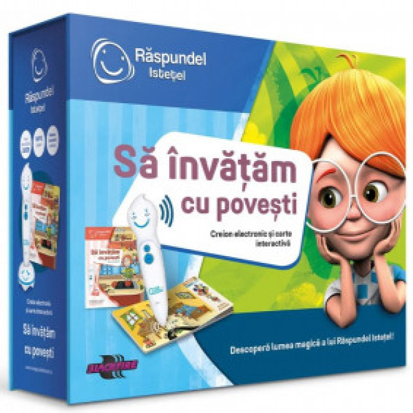 Pachet Raspundel Istetel, creion si carte Sa invatam cu povesti 60017