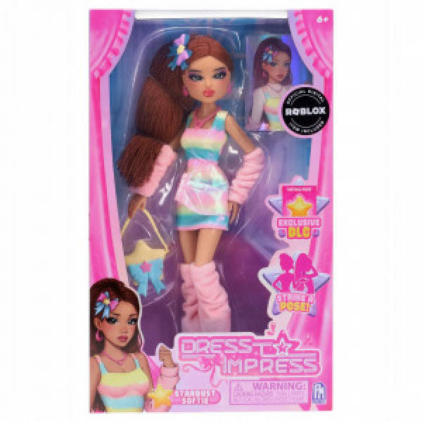 Papusa cu accesorii DTI Fashion doll - Stardust Softie FD4102