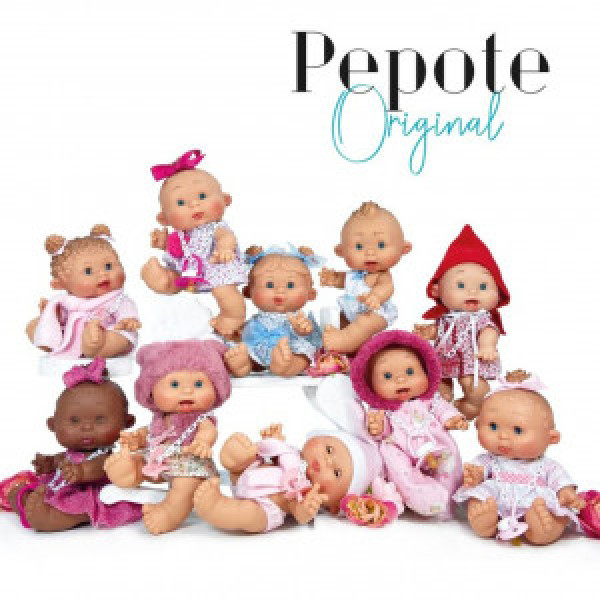 Papusa NI 444 PEPOTE ORIGINAL (26cm)