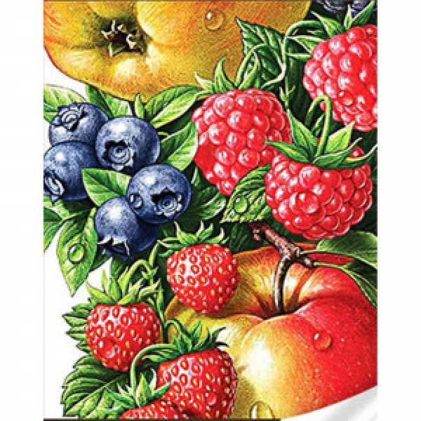 Pictura cu diamante GM86862 Фрукты Ягоды Strateg 30х40 см