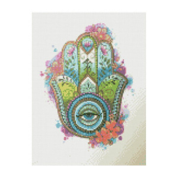 Pictura cu diamante HX016 Цветочный амулет Strateg 30х40 см
