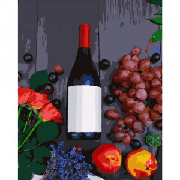 Pictura pe numere (GS287) Vin cu cina 40х50 см