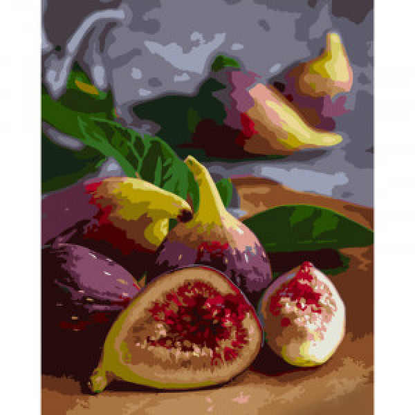 Pictura pe numere (GS623) Indigo stralucitor 40х50 см