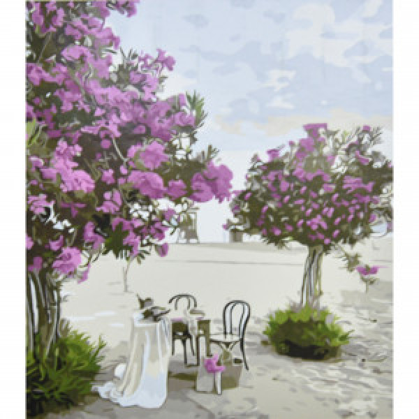 Pictura pe numere (SS6530) Столик на двох Strateg 30х40 см