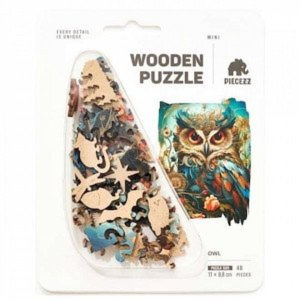 Piecezz Puzzle Mini 40 Owl art.1866