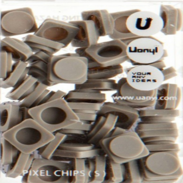 Пиксельные фишки Маленькие WY-P002 Серый