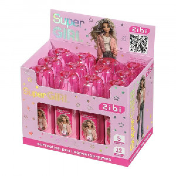 Pix Corector 5Ml, Super Girl  Metall Tip ZB.2904
