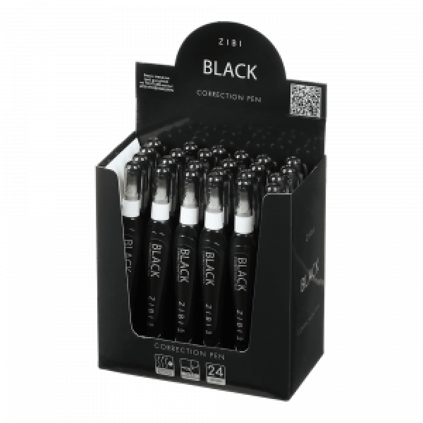 Pix Corector Correction Pen 5Ml,Black  Metall Tip ZB.2903