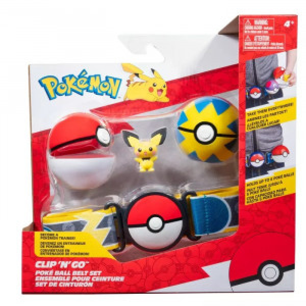 Pokemon Set figurina si centura Clip n Go asst PKW 95283