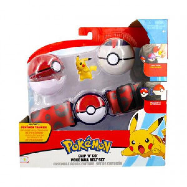 PKW - Pokemon - Set figurina si centura Clip n Go (Assortment) 95283