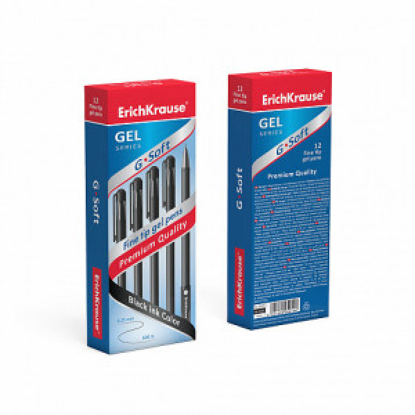 Pix gel 39206 ErichKrause G-Soft 0.38мм albastru (12)