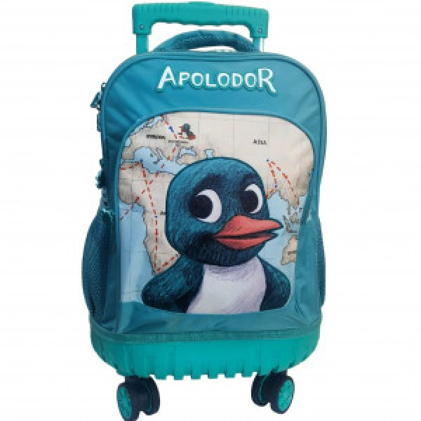 Rucsac 10+ ani Planeta Arthur APOLODOR troler 45x34x24cm