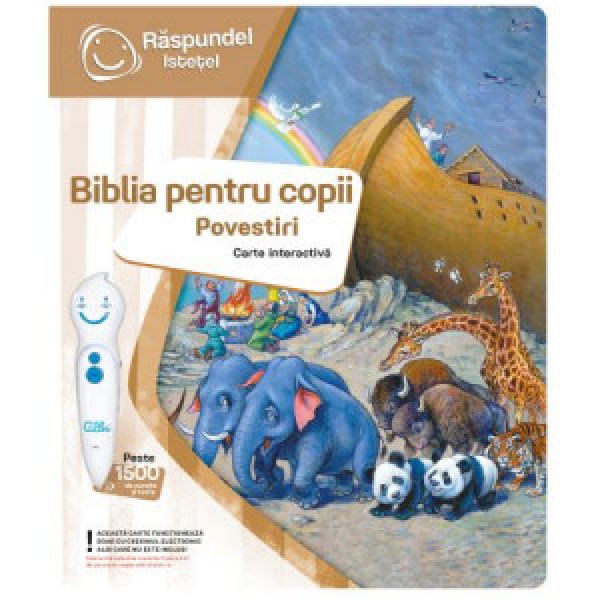 Raspundel Istetel Carte interactiva Biblia pentru copii - Povestiri 87507