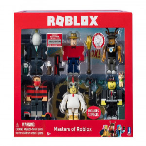 RBL10733 Figurina ROBLOX 6PACK - MASTERS OF ROBLOX 