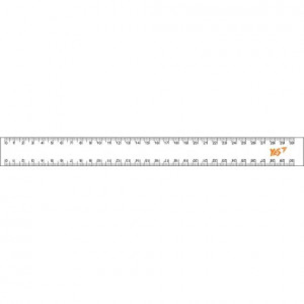 Rigla transparenta Yes 30 см  370344 (48)