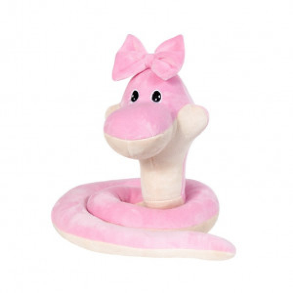 Sarpe roz cu fundita Art.826 h=30cm