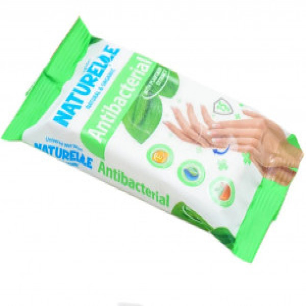 Serv.umede Patlagina ANTIBACTERIAL NATURELLE 15buc.