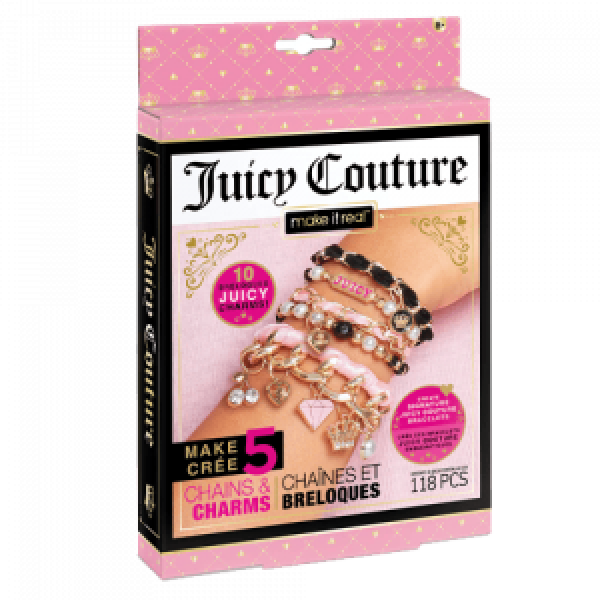Set creativ, mini-trusa si bratara MIR Juicy Mini Chains and Charms 4431M