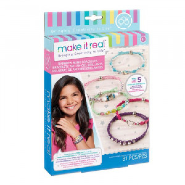 Set creatie MIR Rainbow Bling Bracelets 1206M