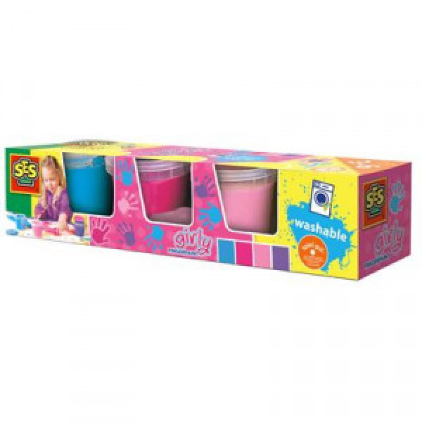 Set creatie vopsea ECO pentru copii 4 cul 00304