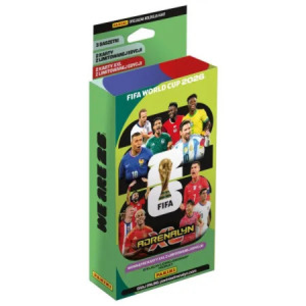 Set de carti Panini World Cup 2026 Adrenalyn - Ecoblister XXL (20)