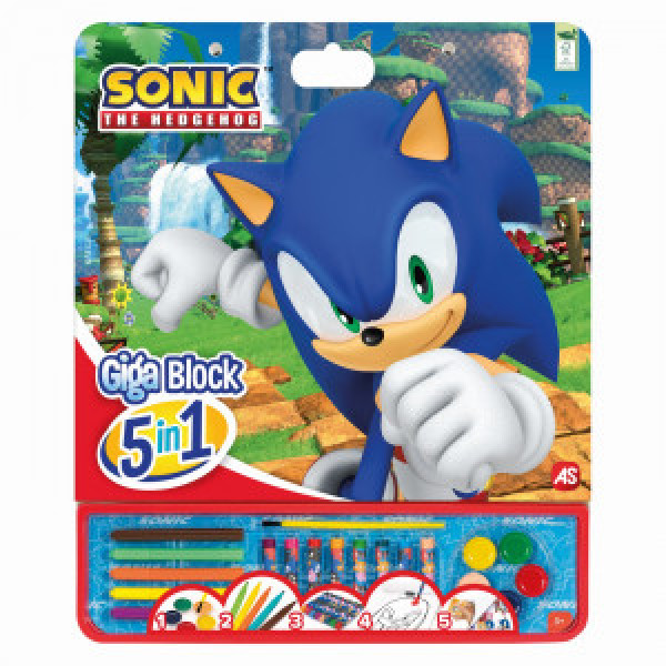 Set de desen 5 in 1 Sonic the Hedgehog_1023-62748