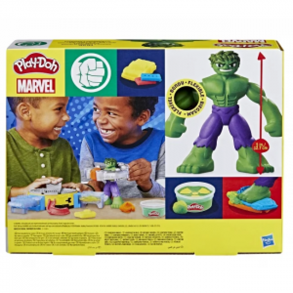 Set de joaca Play-Doh HAS PD Hulk Smash and Squish F9826