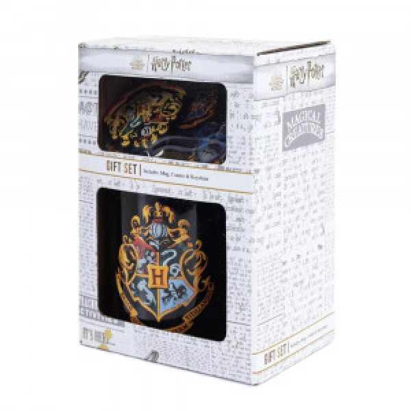 Set de suveniruri Pyramid GP86732 Harry Potter (cana,suport,breloc)
