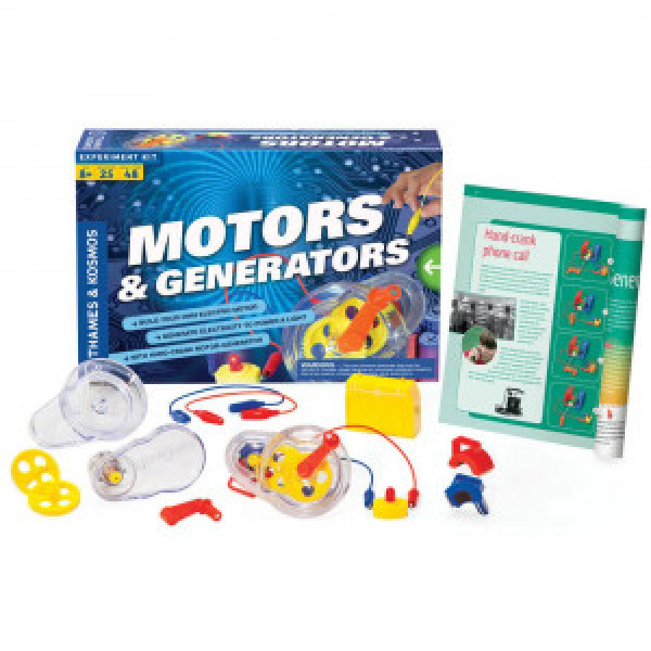 Set educativ STEM - Motoare si generatoare THA665036