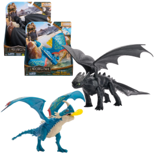 Set figurine «Cum sa iti dresezi dragonul» — Dragon cu efecte sonore (as.) 6072591